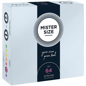 Preservativi Mister Size Ø 6,4 cm di Mister Size, Preservativi maschili - Rif: S4005448, Prezzo: 20,26 €, Sconto: %