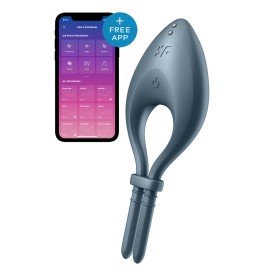 Cock Ring Satisfyer Grey by Satisfyer, Rings - Ref: S4005475, Price: 27,67 €, Discount: %