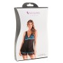 Picardías S Pleasures Azul Negro Talla única de S Pleasures, Camisones - Ref: S4005559, Precio: 17,16 €, Descuento: %