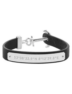 Bracelete masculino Albert M. WSOX00164.BLK | Tienda24 Tienda24.eu