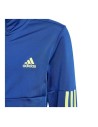 Kinder-Trainingsanzug Adidas Training 3 Bands Blau | Tienda24 Tienda24.eu