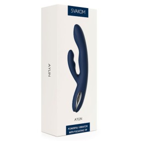 Vibrador Svakom Azul escuro de Svakom, Vibradores clássicos - Ref: S4005732, Preço: 47,54 €, Desconto: %