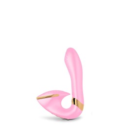 Dual Stimulation Vibe Shunga Soyo Light Pink by Shunga, Double vibrators - Ref: S4005772, Price: 37,76 €, Discount: %