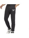 Pantalón Largo Deportivo Reebok Identity Vector Negro Hombre | Tienda24 Tienda24.eu