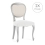 Chair Cover Eysa BRONX White 50 x 5 x 50 cm 2 Units by Eysa, Dining Chair Slipcovers - Ref: D1607680, Price: 16,03 €, Discoun...