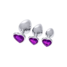 Plug Anal S Pleasures Argenté Lila de S Pleasures, Plugs anals - Réf : S4005898, Prix : 21,54 €, Remise : %