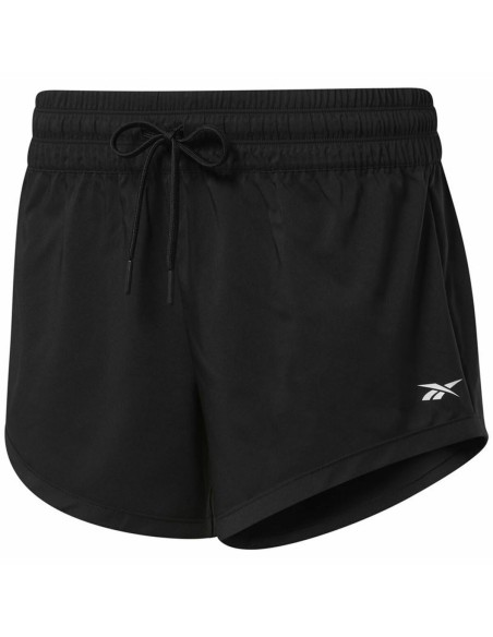 Sports Shorts for Women Reebok Workout Ready Black | Tienda24 Tienda24.eu