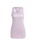 Tanktop Frau Adidas Essentials Logo Lavendel | Tienda24 Tienda24.eu