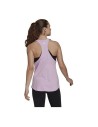 Tanktop Frau Adidas Essentials Logo Lavendel | Tienda24 Tienda24.eu