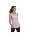 Tanktop Frau Adidas Essentials Logo Lavendel | Tienda24 Tienda24.eu