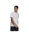 Men’s Short Sleeve T-Shirt Adidas Essentials Gradient White | Tienda24 Tienda24.eu