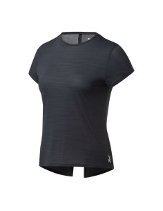 Camisola de Manga Comprida de Mulher Adidas Preto | Tienda24 Tienda24.eu