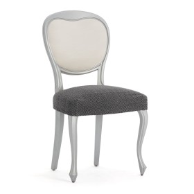 Chair Cover Eysa JAZ Dark grey 50 x 5 x 50 cm 2 Units by Eysa, Dining Chair Slipcovers - Ref: D1607688, Price: 18,05 €, Disco...