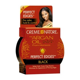 Creme de Fixação Ultraforte Creme Of Nature Oil Perfect Edges Extra Preto (63,7 g) de Creme Of Nature, Géis - Ref: S4244018, ...