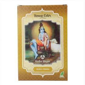 Coloration Semi-permanente Henna Radhe Shyam Shyam Henna Blond cendre (100 g) de Radhe Shyam, Coloration permanente - Réf : S...