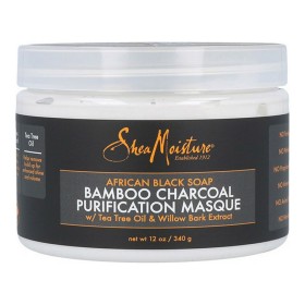 Haarmaske African Black Soap Bamboo Charcoal Shea Moisture (340 g) von Shea Moisture, Kuren - Ref: S4244794, Preis: 14,52 €, ...