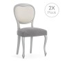 Funda para Silla Eysa JAZ Gris 50 x 5 x 50 cm 2 Unidades de Eysa, Sillas de comedor - Ref: D1607691, Precio: 18,05 €, Descuen...