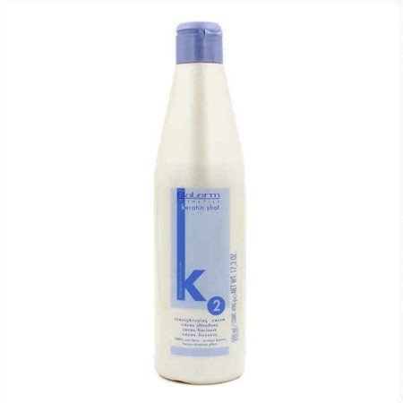 Hair Straightening Cream Keratin Shot Salerm Keratin Shot (500 ml) by Salerm, Putty, Clay & Wax - Ref: S4245210, Price: 92,03...