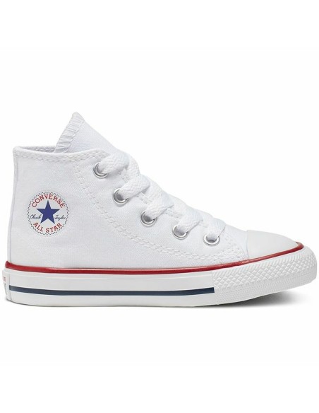 Chaussures de Sport pour Bébés Converse Chuck Taylor All Star High Blanc | Tienda24 Tienda24.eu