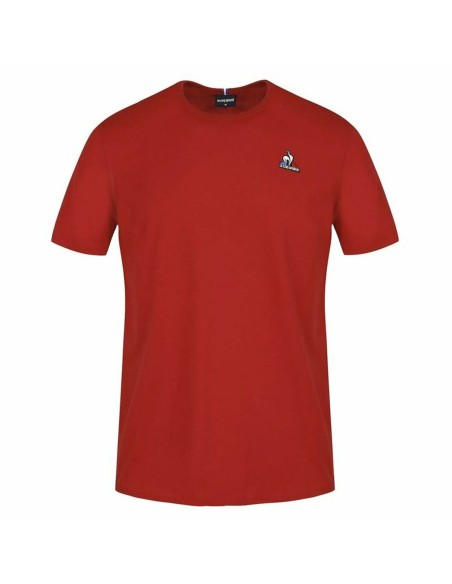 Camiseta de Manga Corta Hombre Le coq sportif Essentiels N°3 Rojo | Tienda24 Tienda24.eu