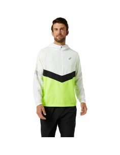 Men's Sports Jacket Reebok Meet You There Woven Green | Tienda24 Tienda24.eu