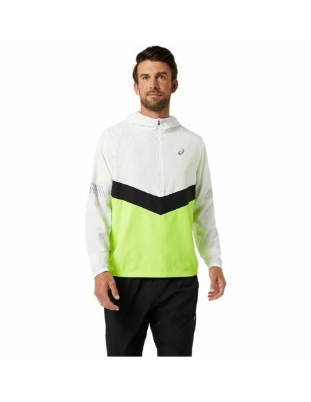 Veste de Sport pour Homme Asics Lite-Show Blanc | Tienda24 Tienda24.eu