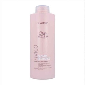 Champô para Cabelos Ruivos ou Brancos Invigo Blonde Recharge Wella 6394 (1000 ml) de Wella, Champôs - Ref: S4246619, Preço: 2...