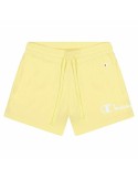 Short de Sport pour Femme Champion Drawcord Pocket Jaune | Tienda24 Tienda24.eu