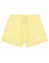 Short de Sport pour Femme Champion Drawcord Pocket Jaune | Tienda24 Tienda24.eu