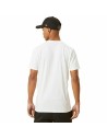 Camiseta de Manga Corta Hombre New Era MLB Metallic Grapich Print Dodger Blanco | Tienda24 Tienda24.eu