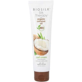 Crema de Peinado Farouk Biosilk Silk Therapy Coconut Oil Cabellos Rizados (148 ml) de Farouk, Cuidado del pelo y del cuero ca...