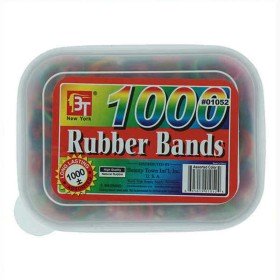 Rubber Hair Bands Beauty Town Assorted/Multi (1000 uds) by Beauty Town, Ponytail Holders - Ref: S4247454, Price: 7,01 €, Disc...