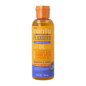 Crème stylisant Cantu Flaxseed Smoothing (100 ml) de Cantu, Soins des cheveux et du cuir chevelu - Réf : S4247662, Prix : 8,0...