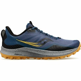Sports Trainers for Women Saucony Peregrine 12 Blu