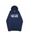 Polar com Capuz Homem Vans Drop V Po-B M Azul escuro | Tienda24 Tienda24.eu