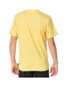 Camisola de Manga Curta Infantil Rip Curl Corp Icon B Amarelo | Tienda24 Tienda24.eu