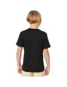 Kurzarm-T-Shirt für Kinder Rip Curl Corp Icon B Schwarz | Tienda24 Tienda24.eu