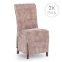 Chair Cover Eysa TURIN Pink 40 x 135 x 45 cm 2 Units by Eysa, Dining Chair Slipcovers - Ref: D1607708, Price: 68,46 €, Discou...