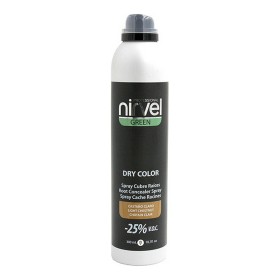 Cover Up Spray for Grey Hair Green Dry Color Nirvel Green Dry Light Brown (300 ml) by Nirvel, Semi-Permanent Colour - Ref: S4...