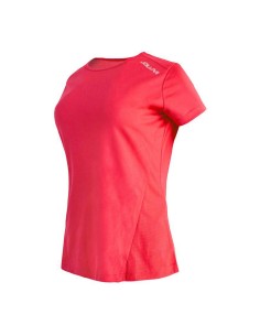 Camisola de Manga Curta Mulher Adidas 3 stripes Azul Claro | Tienda24 Tienda24.eu