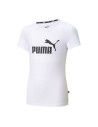 Maglia a Maniche Corte per Bambini Puma ESS Logo Tee Bianco da Puma, Bambina - Ref: S6438997, Precio: 21,76 €, Descuento: %