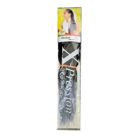 Extensions pour les Cheveux X-Pression Nº T1b/Periwinkle de X-Pression, Extensions de cheveux - Réf : S4254942, Prix : 6,98 €...