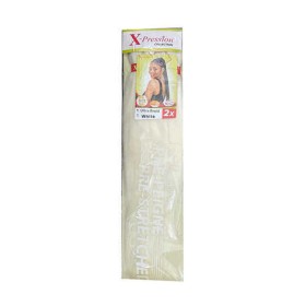 Extensiones para el Pelo X-Pression    Blanco de X-Pression, Extensiones de cabello - Ref: S4254951, Precio: 6,98 €, Descuent...