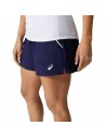 Pantalones Cortos Deportivos para Mujer Asics Court Azul oscuro | Tienda24 Tienda24.eu