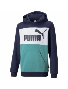 Camiseta de Manga Corta Infantil Puma Alpha AOP Negro | Tienda24 Tienda24.eu