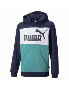 Children's Tracksuit Bottoms Puma Power Logo Dark blue | Tienda24 Tienda24.eu