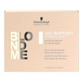 Stärkende Haarkur Blondme Keratin Restore All Blondes Shot Detox Schwarzkopf Blondme Keratin (25 g) von Schwarzkopf, Haar- un...