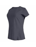 Damen Kurzarm-T-Shirt Joluvi Runplex W Hellgrau | Tienda24 Tienda24.eu