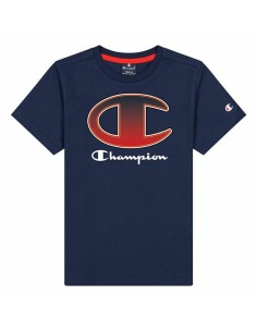 Maglia a Maniche Corte per Bambini Champion Crewneck T-Shirt B Blu Marino da Champion, Bambino - Ref: S6440556, Precio: 12,58...