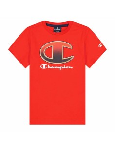 Kurzarm-T-Shirt für Kinder Puma Ess Block Schwarz Orange | Tienda24 Tienda24.eu